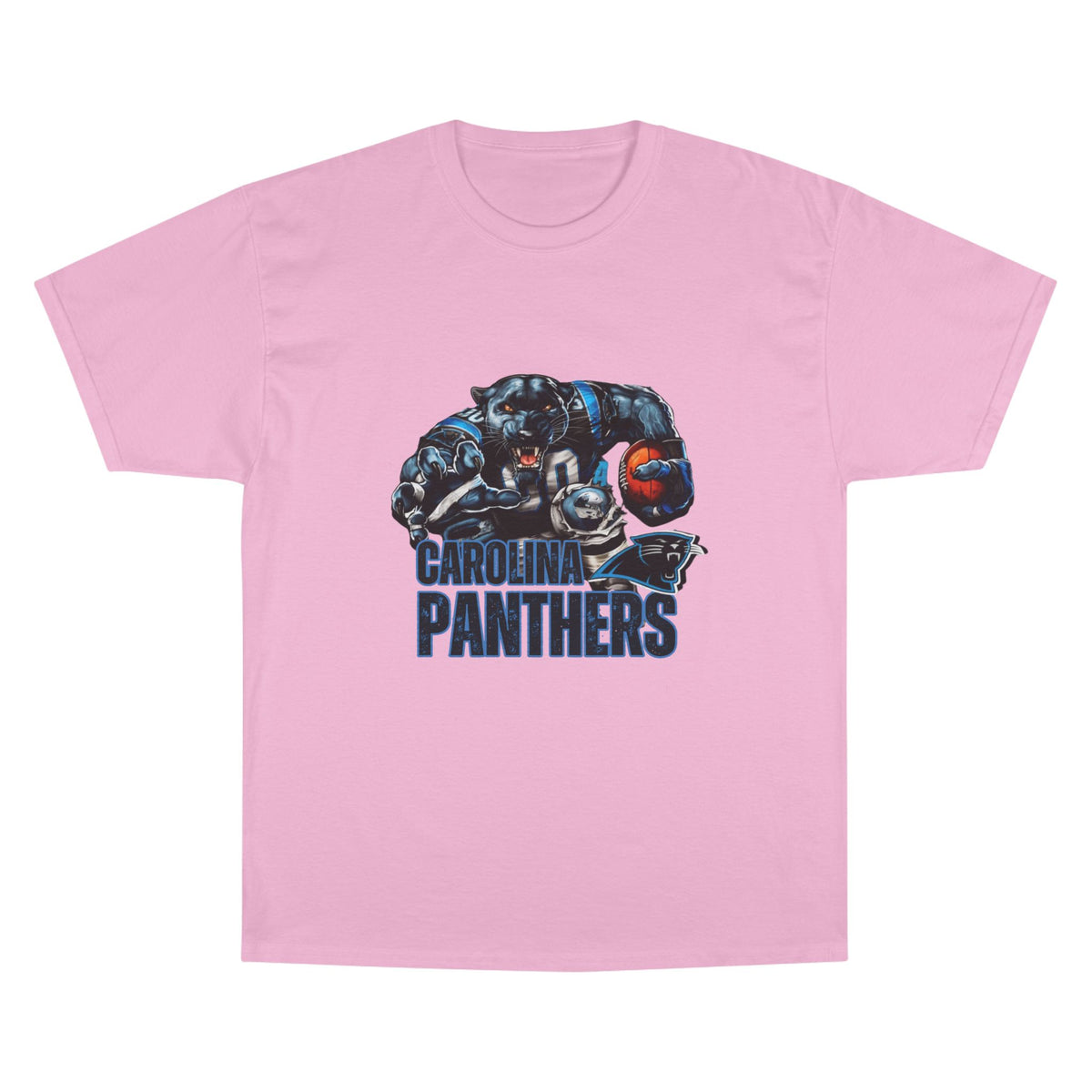 Panthers Champion T-Shirt - Cool Bear Football Graphic Tee