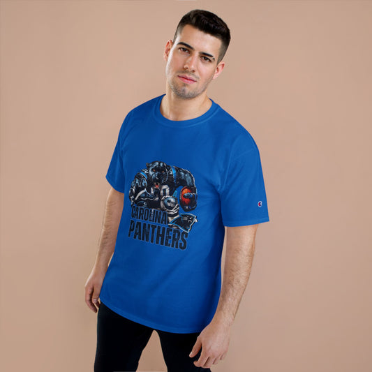 Panthers Champion T-Shirt - Cool Bear Football Graphic Tee