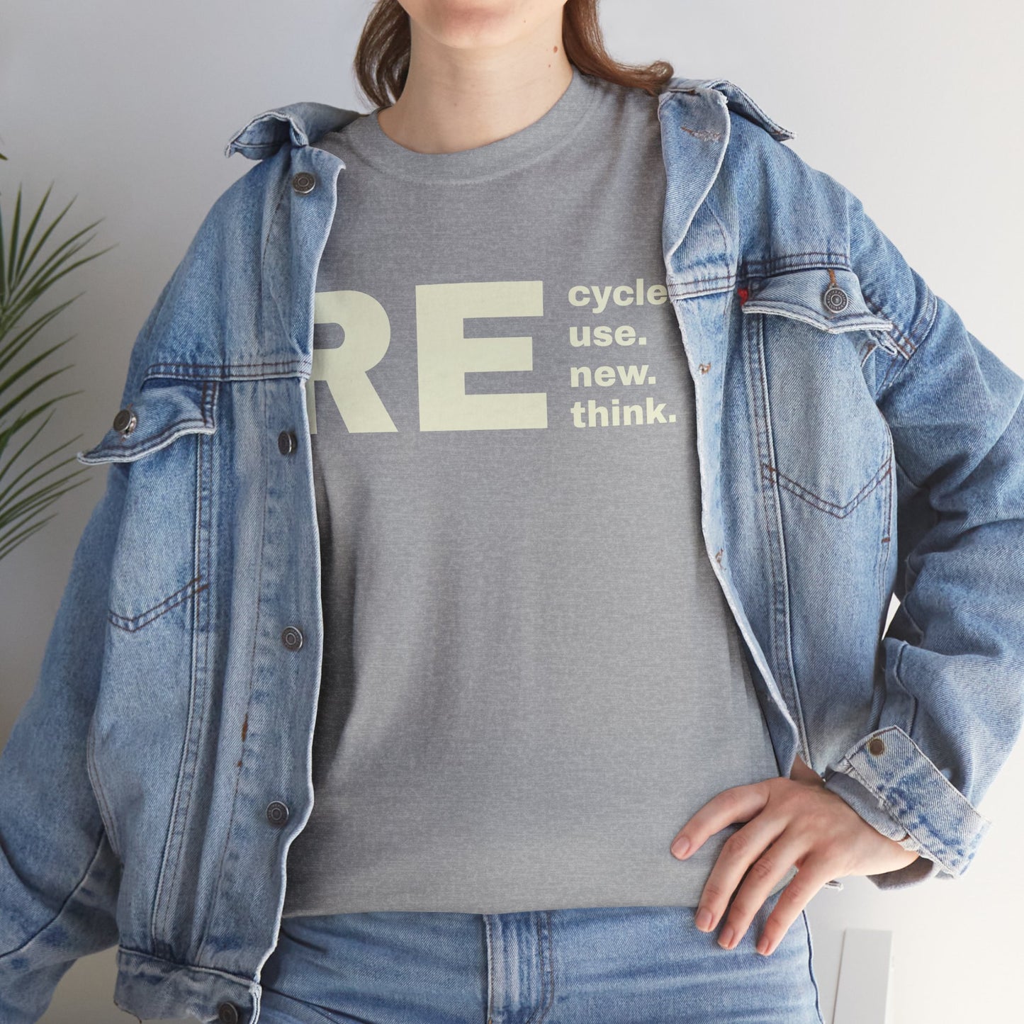 Banned Re Tee. Eco-Friendly Unisex Heavy Cotton Tee - REcycle | Use. Now. Think. | Sustainable Fashion | Gift for Environmentalists | Conscious Living