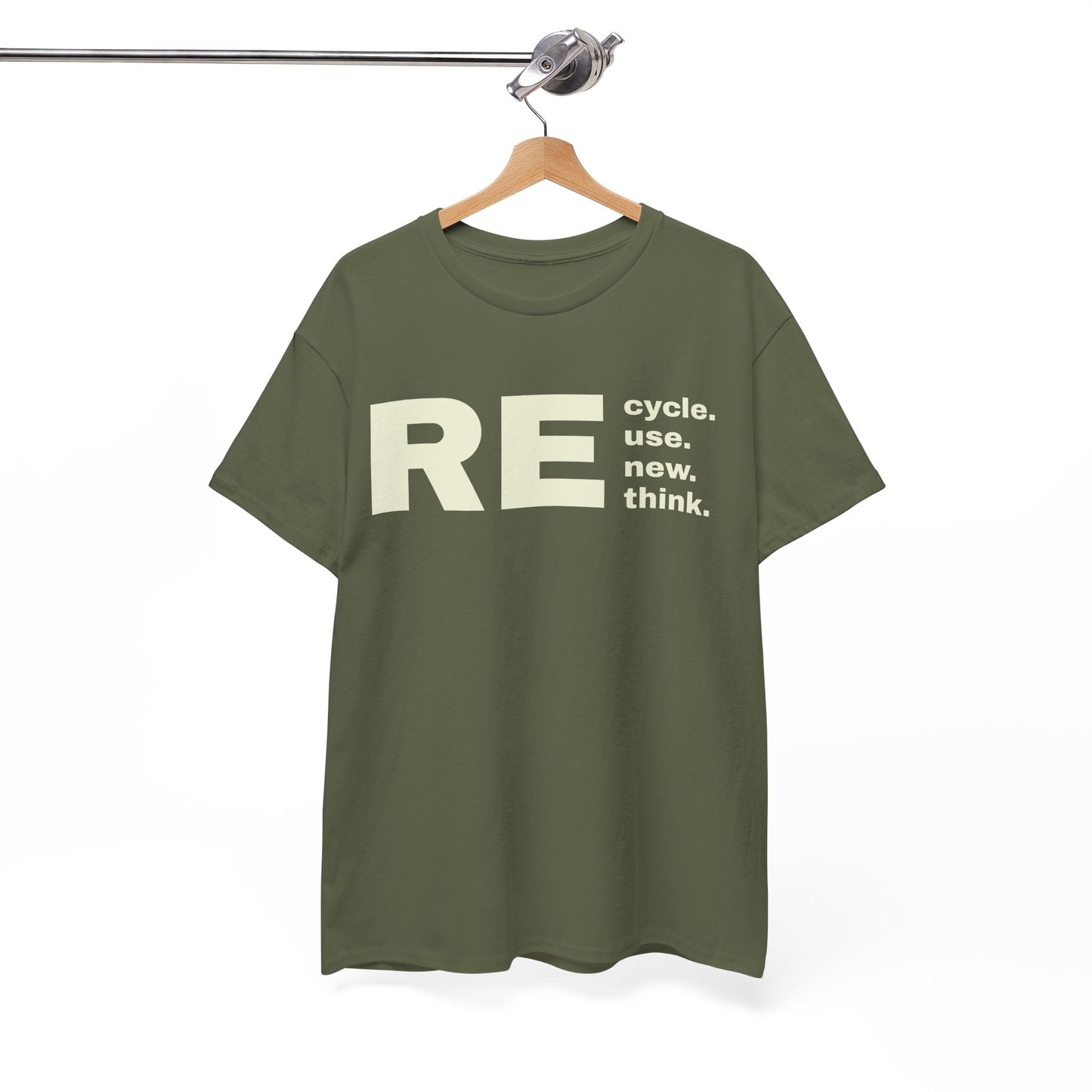 Banned Re Tee. Eco-Friendly Unisex Heavy Cotton Tee - REcycle | Use. Now. Think. | Sustainable Fashion | Gift for Environmentalists | Conscious Living