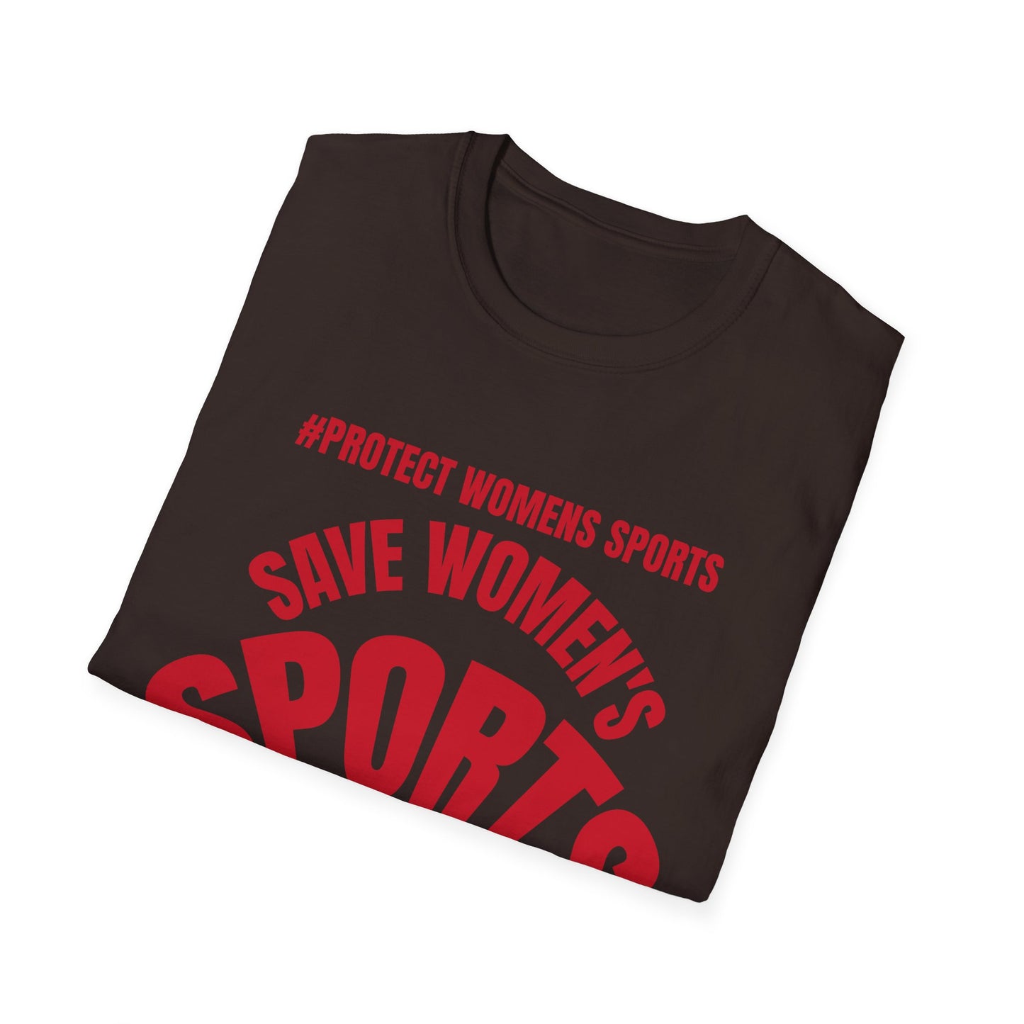 Save Women's Sports Unisex T-Shirt | Empowerment Tee, Feminist Shirt, Athletic Wear, Gift for Activists, Campaign Merchandise
