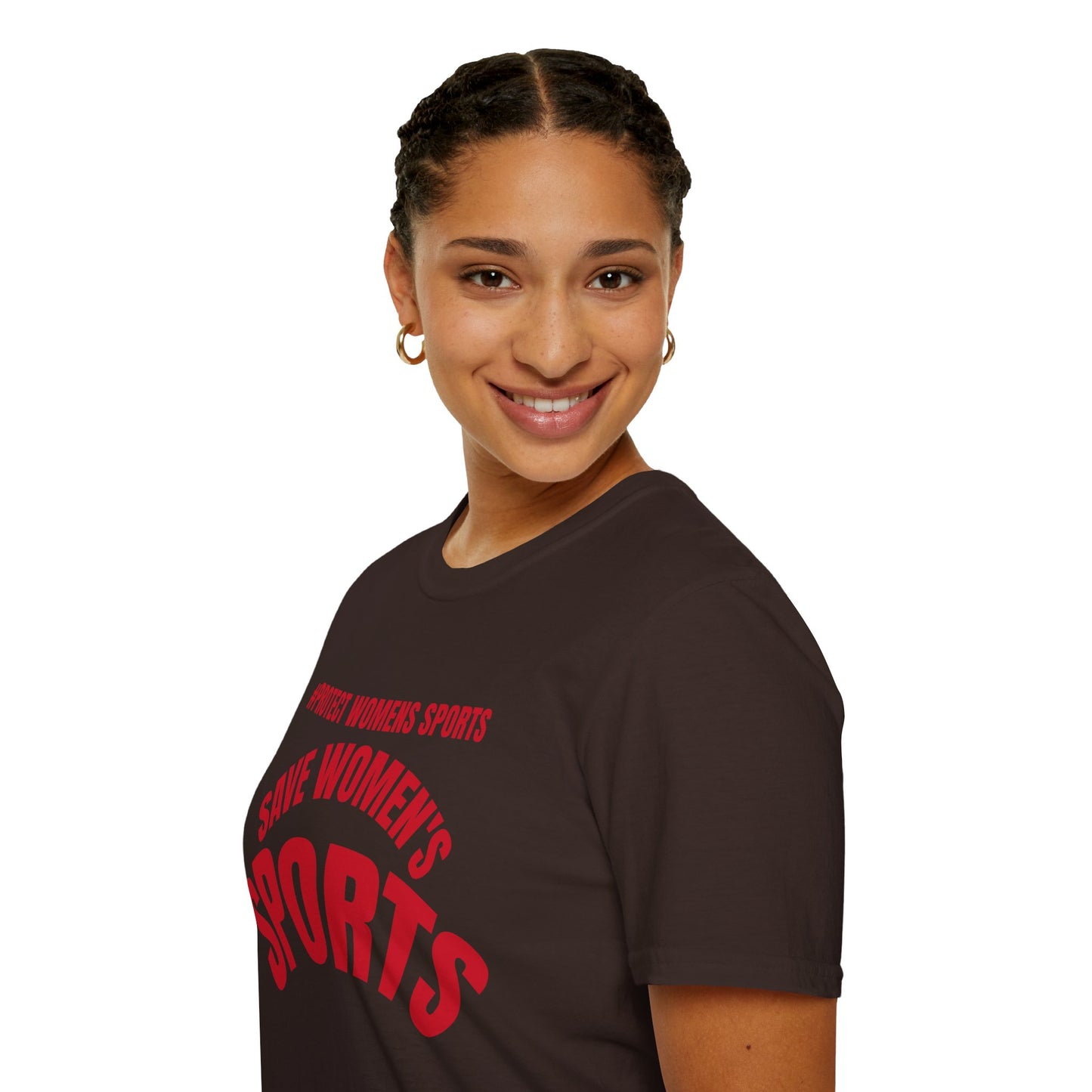 Save Women's Sports Unisex T-Shirt | Empowerment Tee, Feminist Shirt, Athletic Wear, Gift for Activists, Campaign Merchandise