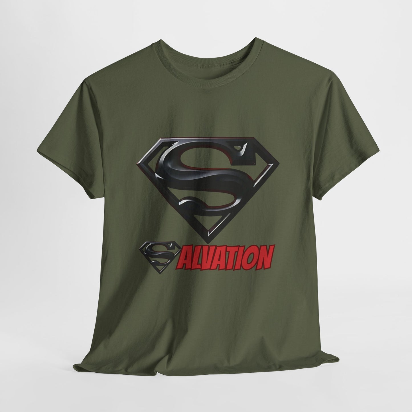 Superman Aviation Unisex Heavy Cotton Tee, Gift for Aviation Lovers, Comic Book Themed, Casual Wear, Birthday Party Shirt