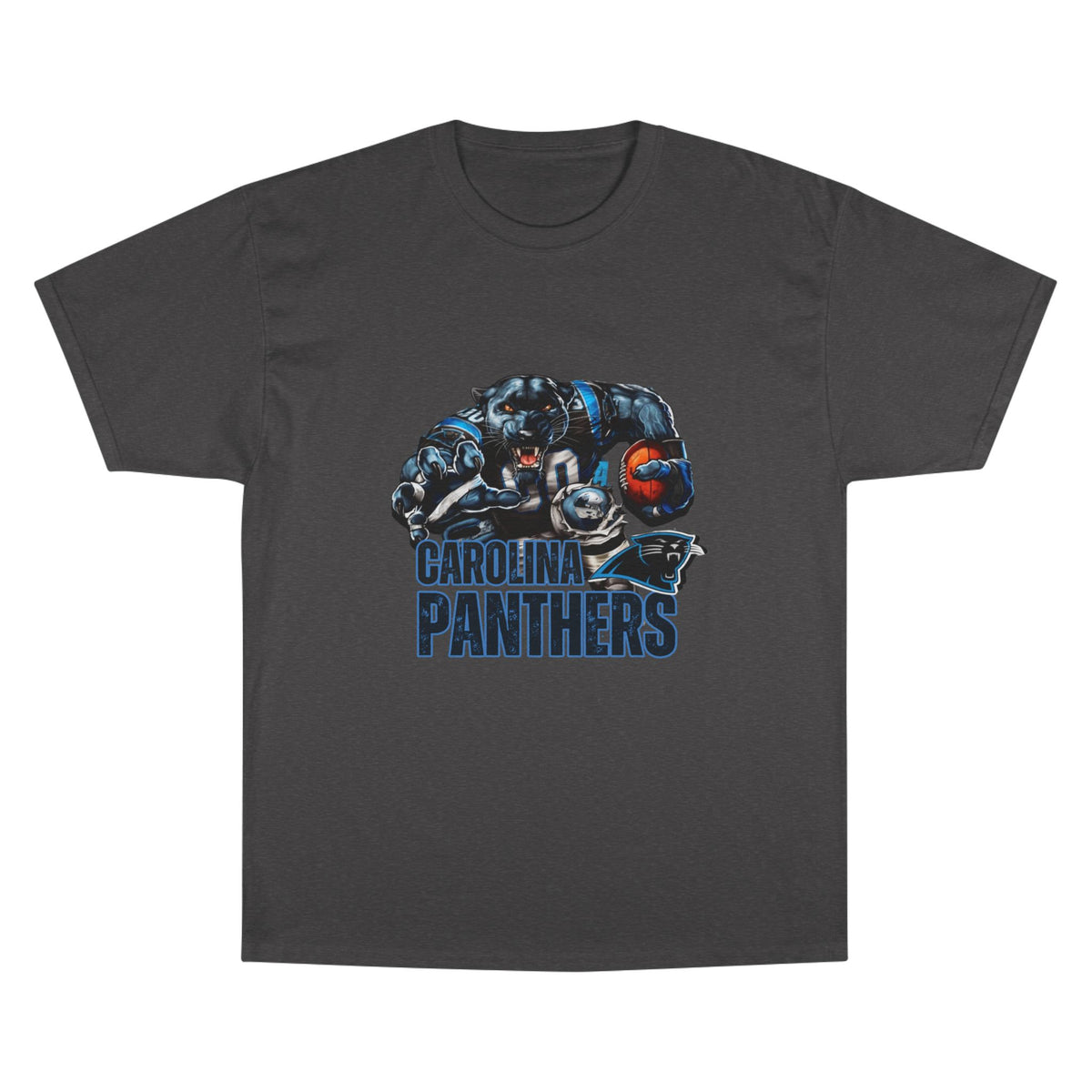 Panthers Champion T-Shirt - Cool Bear Football Graphic Tee