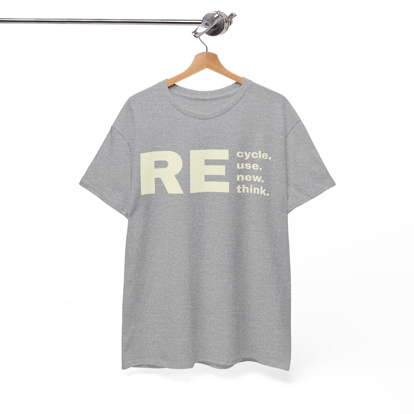 Banned Re Tee. Eco-Friendly Unisex Heavy Cotton Tee - REcycle | Use. Now. Think. | Sustainable Fashion | Gift for Environmentalists | Conscious Living