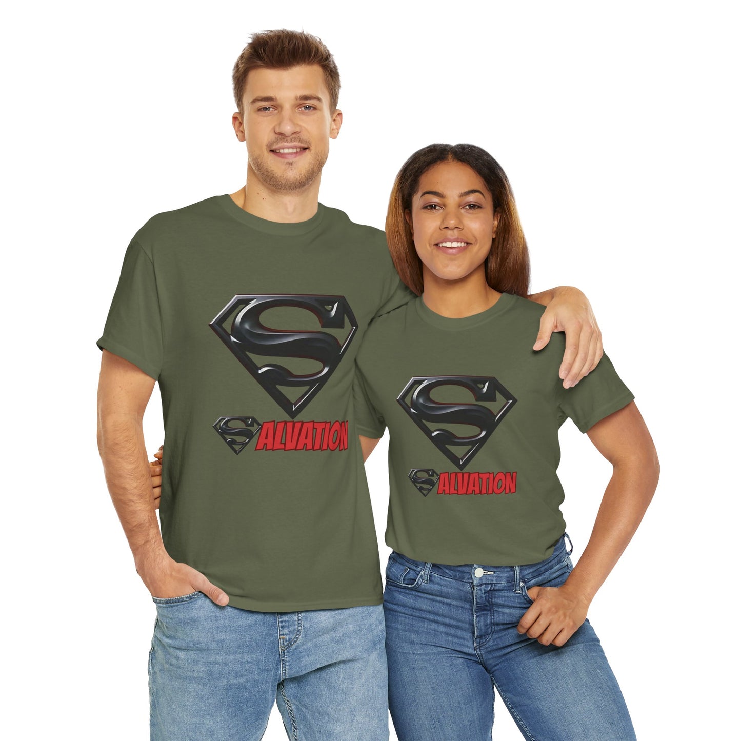 Superman Aviation Unisex Heavy Cotton Tee, Gift for Aviation Lovers, Comic Book Themed, Casual Wear, Birthday Party Shirt