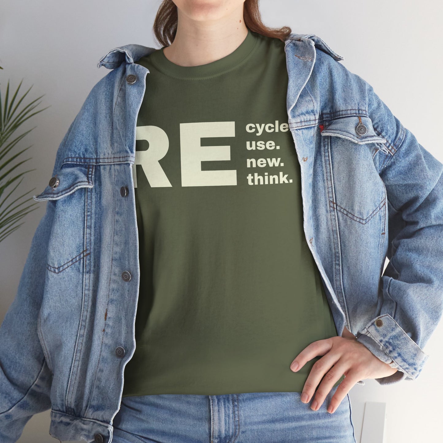 Banned Re Tee. Eco-Friendly Unisex Heavy Cotton Tee - REcycle | Use. Now. Think. | Sustainable Fashion | Gift for Environmentalists | Conscious Living