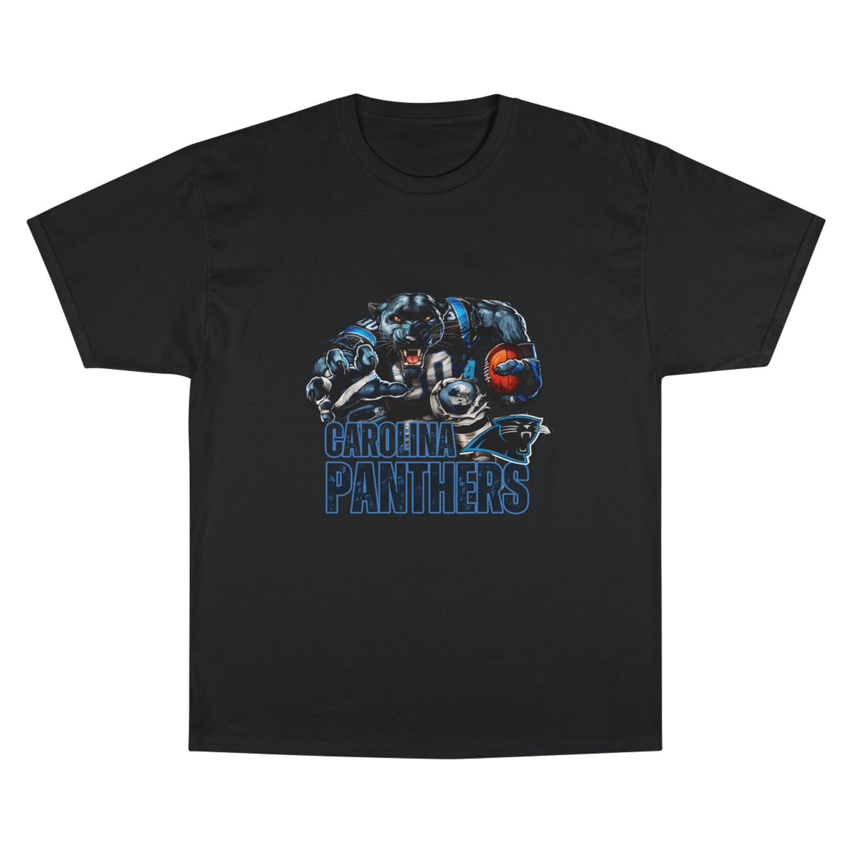 Panthers Champion T-Shirt - Cool Bear Football Graphic Tee