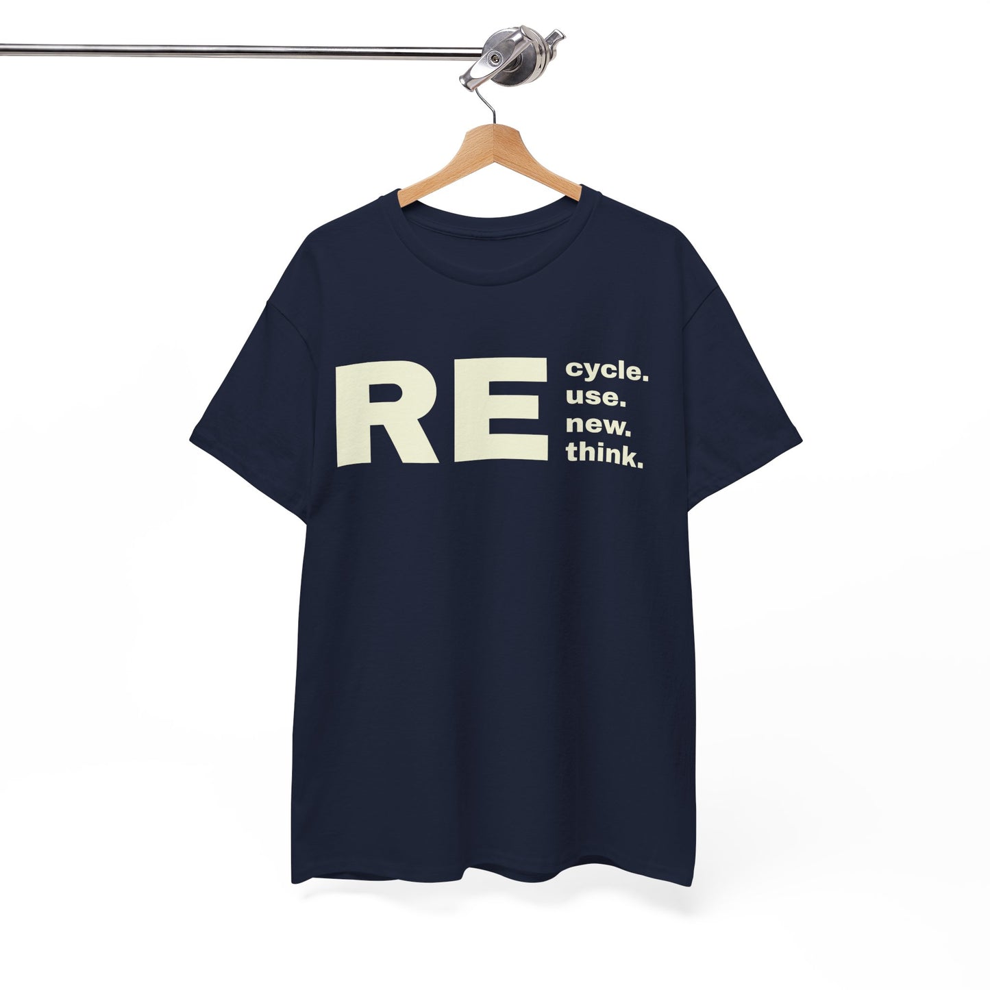 Banned Re Tee. Eco-Friendly Unisex Heavy Cotton Tee - REcycle | Use. Now. Think. | Sustainable Fashion | Gift for Environmentalists | Conscious Living