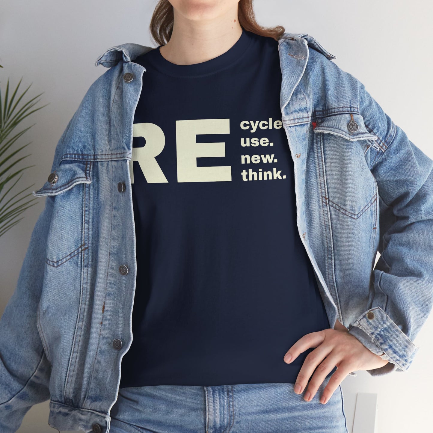 Banned Re Tee. Eco-Friendly Unisex Heavy Cotton Tee - REcycle | Use. Now. Think. | Sustainable Fashion | Gift for Environmentalists | Conscious Living