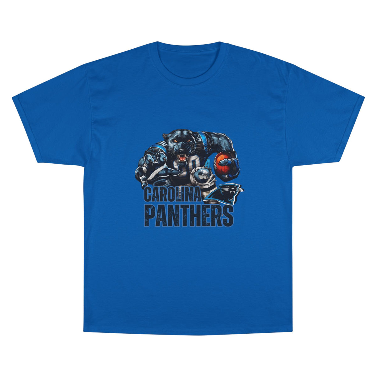 Panthers Champion T-Shirt - Cool Bear Football Graphic Tee