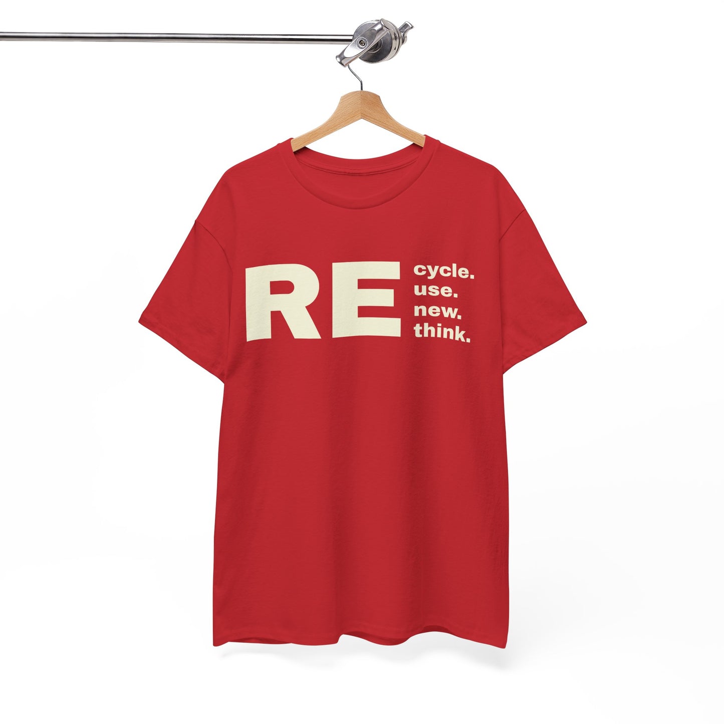 Banned Re Tee. Eco-Friendly Unisex Heavy Cotton Tee - REcycle | Use. Now. Think. | Sustainable Fashion | Gift for Environmentalists | Conscious Living