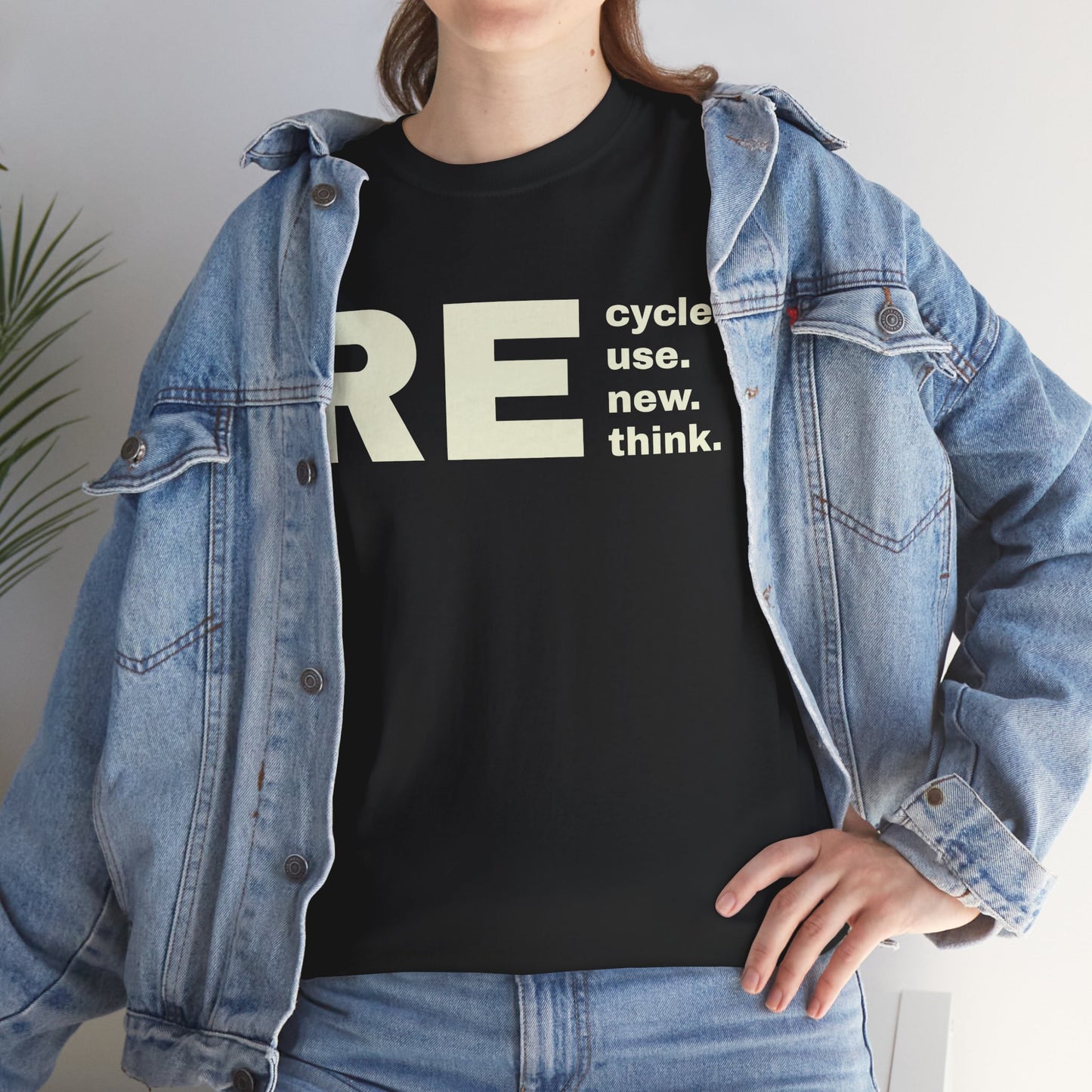 Banned Re Tee. Eco-Friendly Unisex Heavy Cotton Tee - REcycle | Use. Now. Think. | Sustainable Fashion | Gift for Environmentalists | Conscious Living