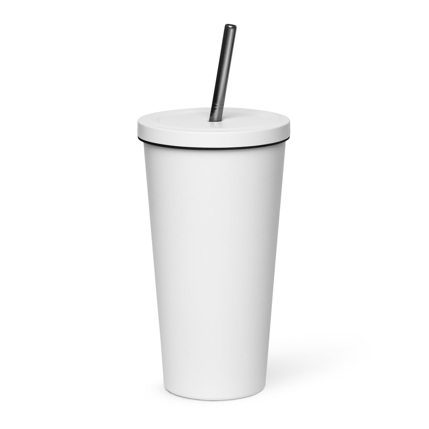 God is Good Insulated tumbler with a straw