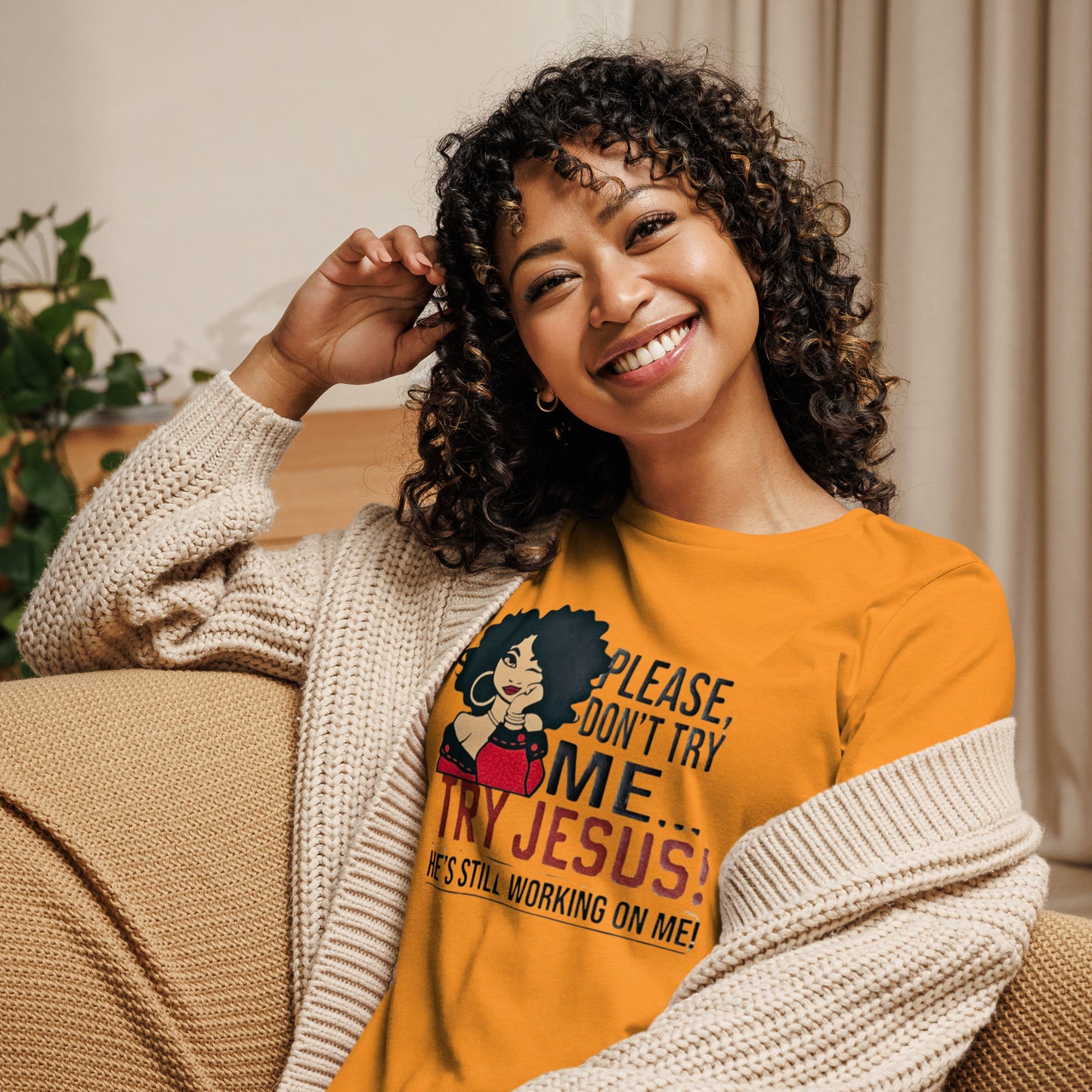 Try Jesus Women's Relaxed T-Shirt